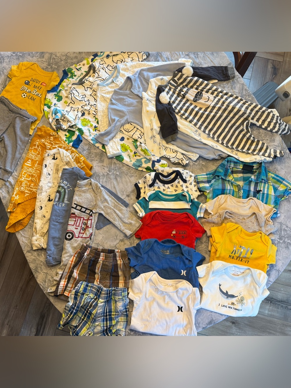Mixed Baby Boys Clothing Lot - 24 items all together size 3 months